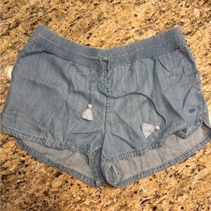 Vineyard Vines Light Blue High Waist Shorts